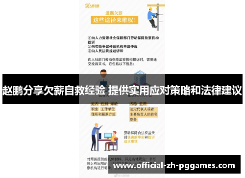 赵鹏分享欠薪自救经验 提供实用应对策略和法律建议